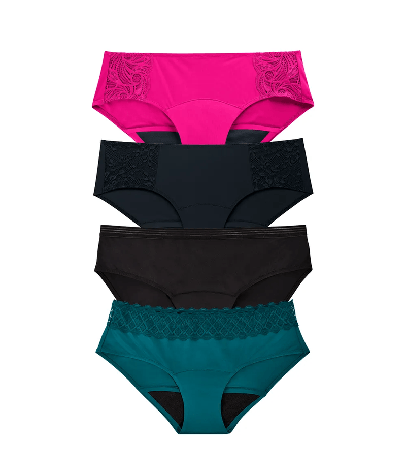 Combo-Hipster-Abundante-Fucsia---Abundante-Negro---Bikini-Negro---Hipster-Aqua