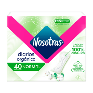 Protectores Diarios Organicos X 40und