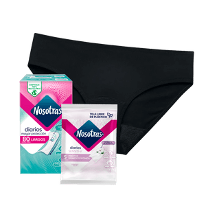 Combo 2 Hipster Algodón + Protectores