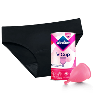 Combo Copa Menstrual +  1 Hipster Algodón